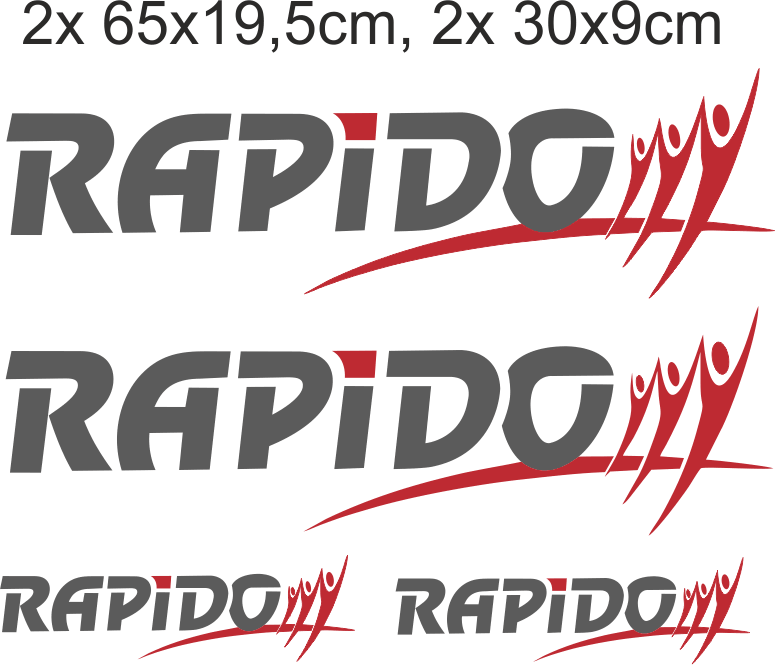 RAPIDO - 4er Set