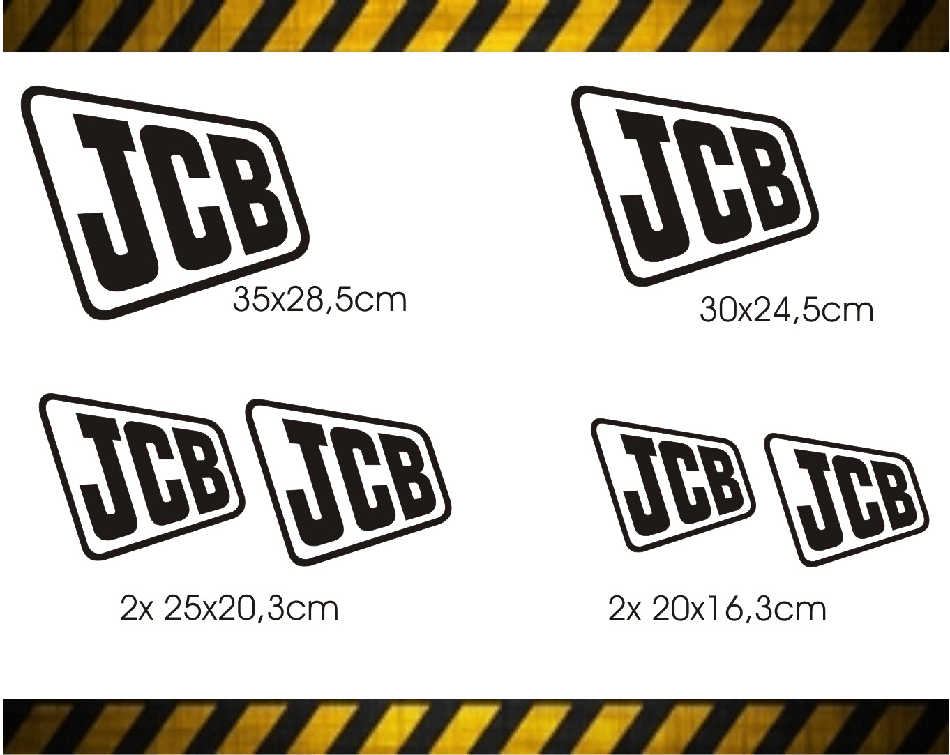 JCB - 6er Set