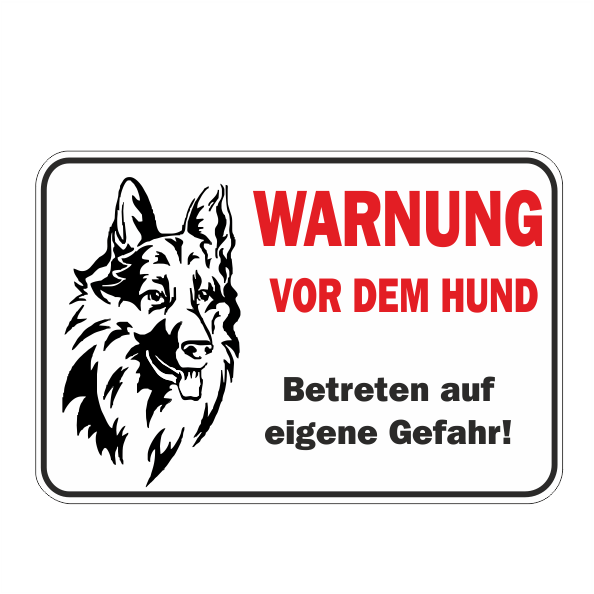 Warnschild H3