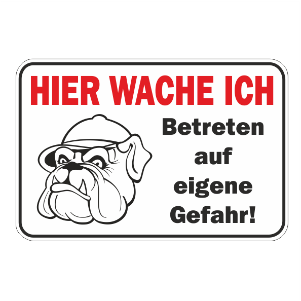 Warnschild H5