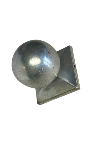 Hohlkugel mit Kappe Pfosten 60/40mm