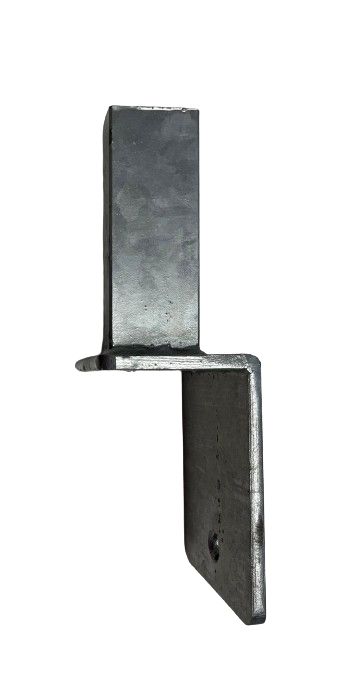 Winkelbodenplatte für Torpfosten zum Aufstecken 3 Loch