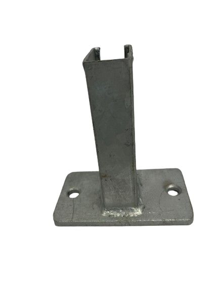 Bodenplatte zum Aufstecken 2 Loch