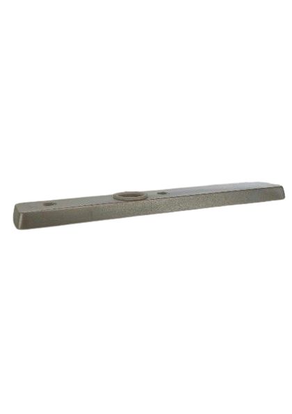 Alu Langschild für 92mm, PZ gelocht ohne Drückerloch Alu Landschild für 92mm PZ gelocht ohne Drückerloch