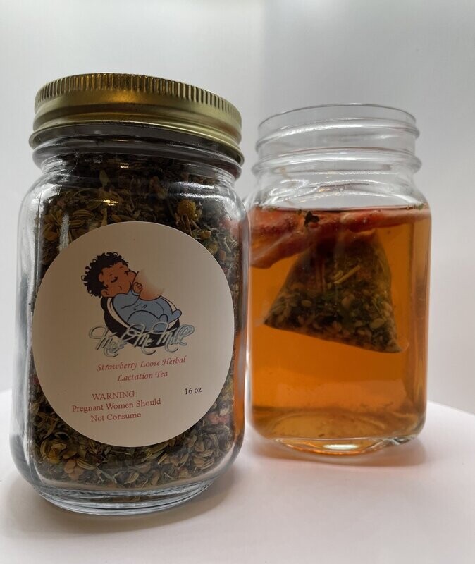 Strawberry Loose Herbal Lactation Tea