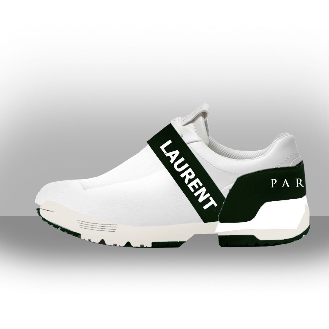 Basket Homme - coupe Basse Kaki - Lorent PARIS