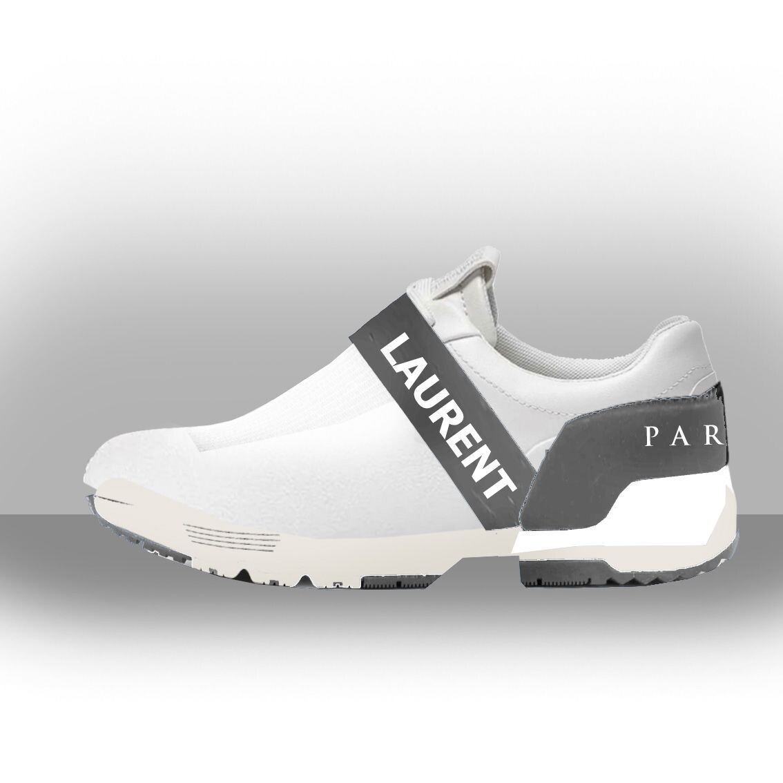 Basket Homme - coupe Basse Gris - Lorent PARIS