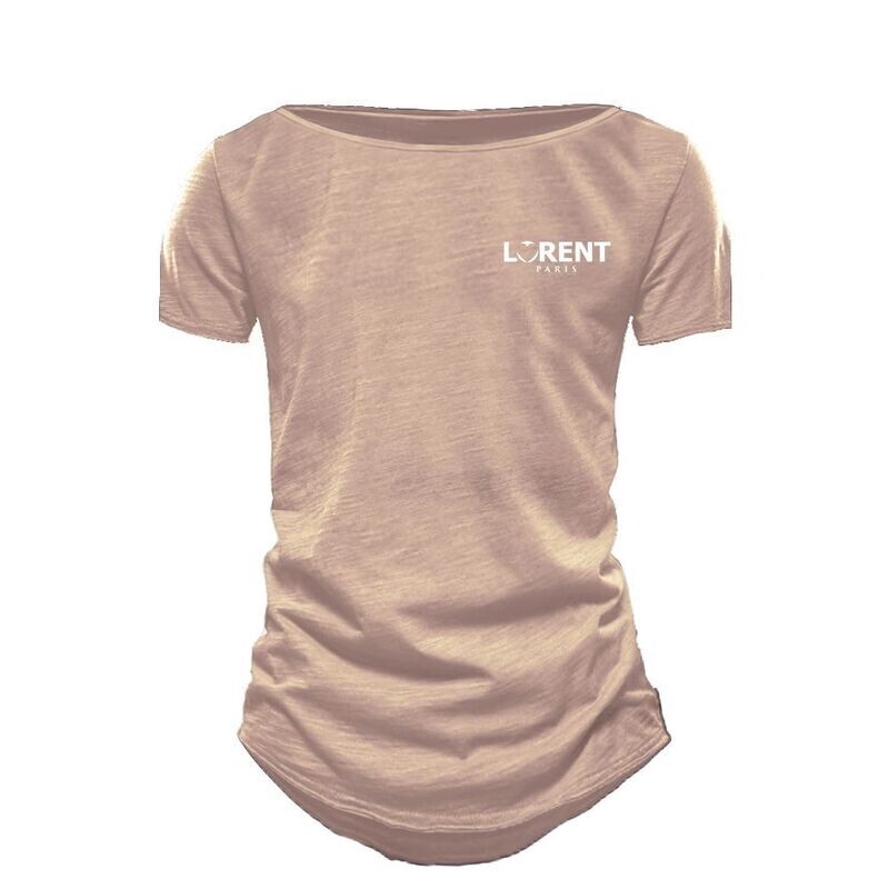 Tshirt Homme Col Mariner fit Ecru manche courte - Lorent PARIS