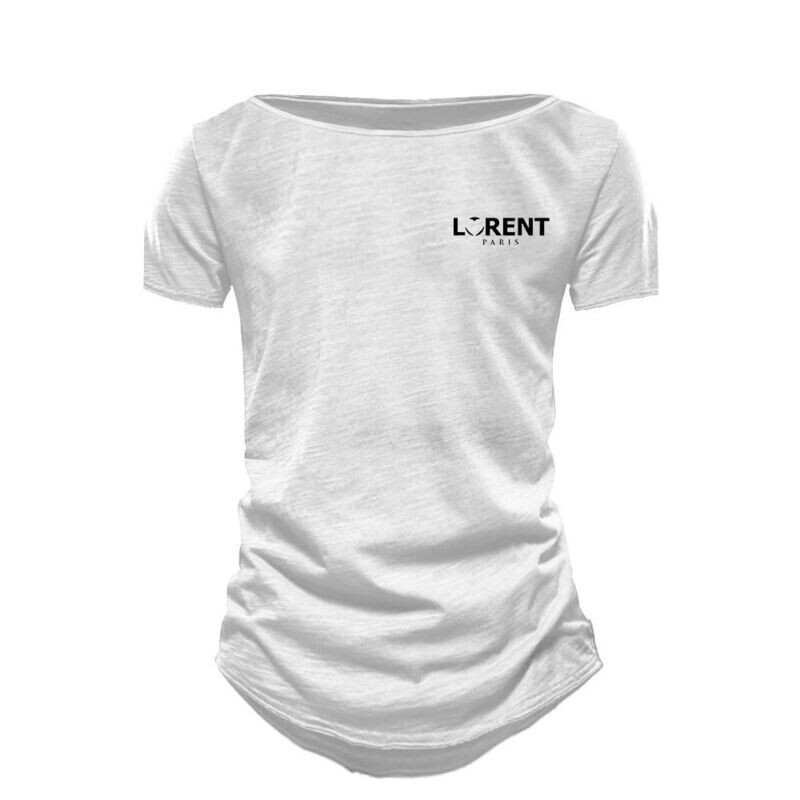 Tshirt Homme Col Mariner fit Blanc manche courte - Lorent PARIS