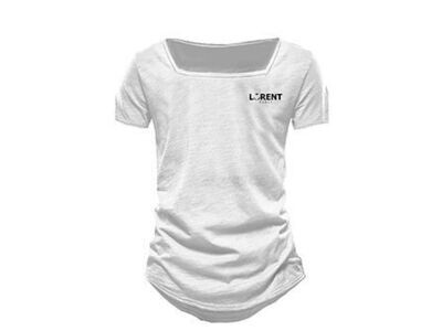 T-shirt Col Carré - Lorent PARIS