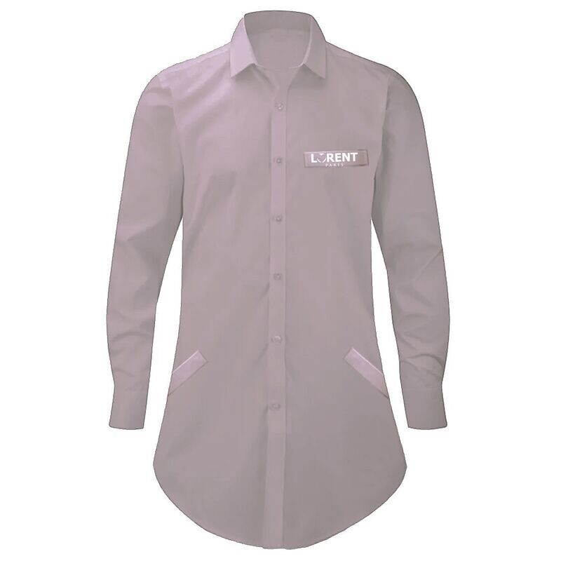 Tunique Homme - coupe Long Fit Ecru - Lorent PARIS
