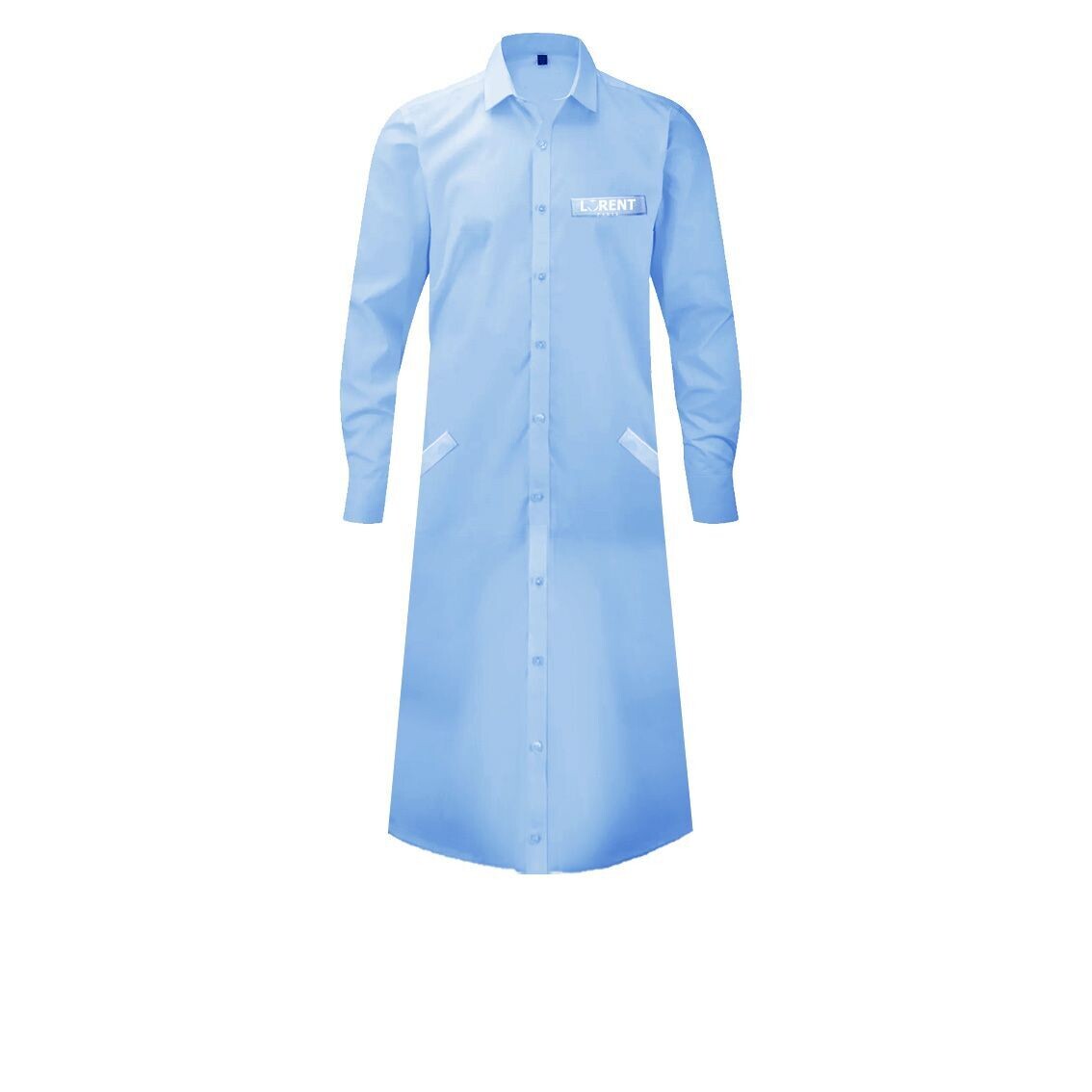 Tunique Homme - coupe Longue Fit Blue - Lorent PARIS