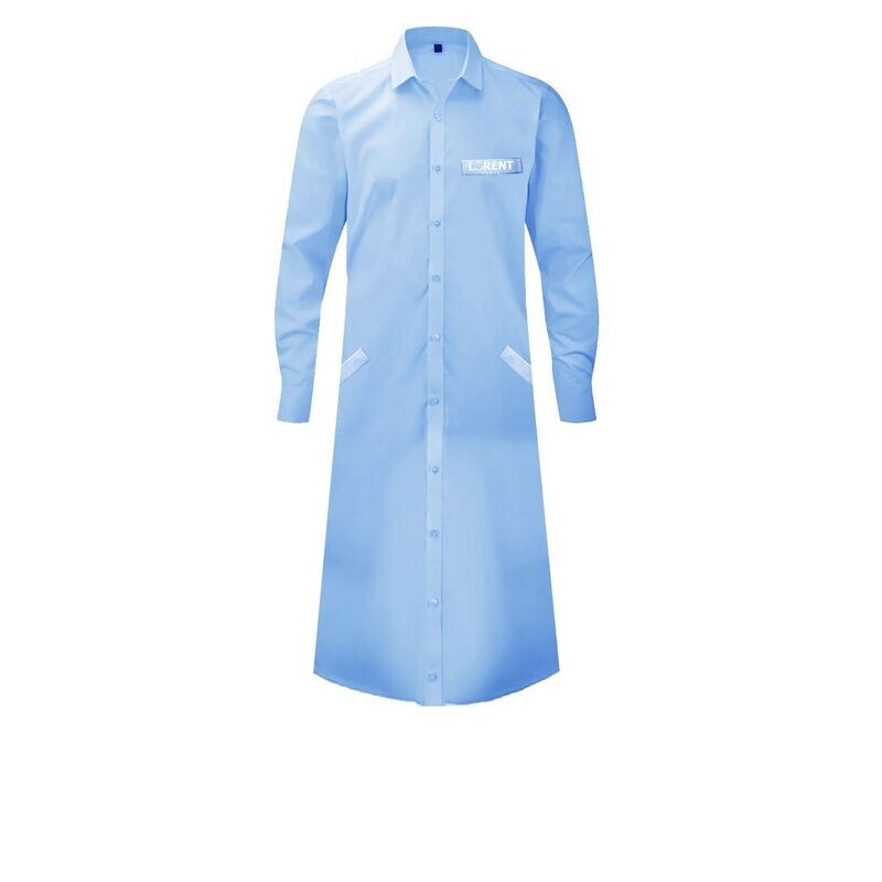 Tunique Homme - coupe Longue Fit Blue - Lorent PARIS