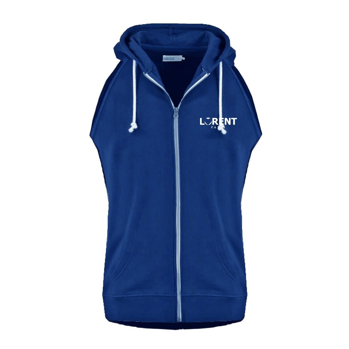 Hoodie Débardeur Homme - coupe Fit Blue- Lorent PARIS