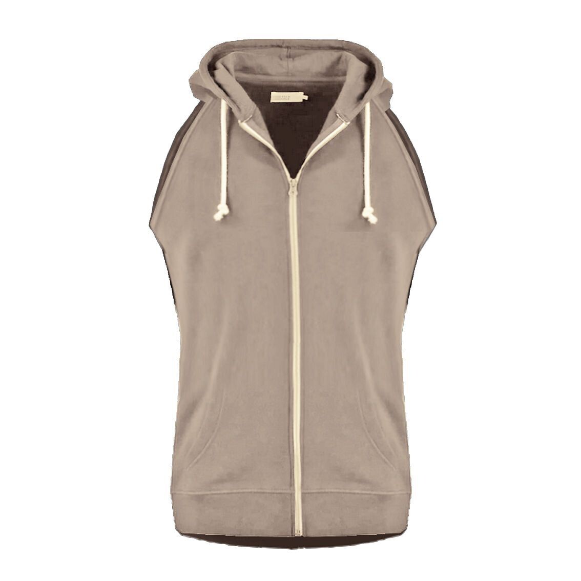 Hoodie Débardeur Homme - coupe Fit Ecru - Lorent PARIS