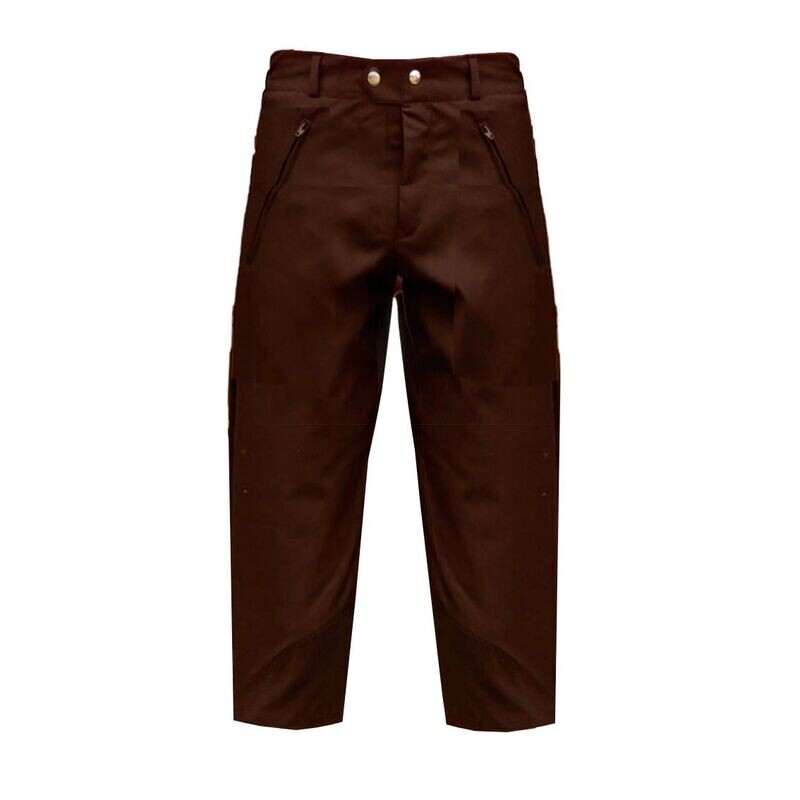 Pantalon baggy Homme - coupe Droite Brown - Lorent PARIS