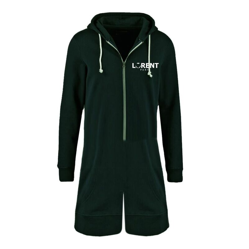 Combishort Hoodie Homme - coupe Fit Kaki - Lorent PARIS