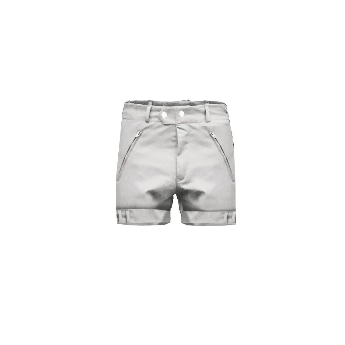 Short Homme - coupe Fit Court Blanc - Lorent PARIS