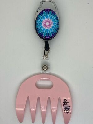 clipper mandala bleu rose