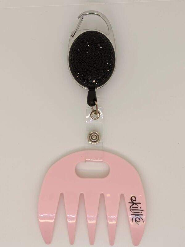 Grat-grat  rose- Clipper diamants noirs