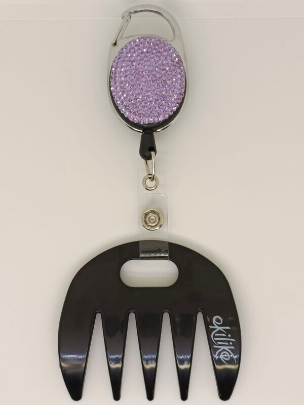 Grat-grat  noir - Clipper diamants violets