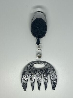 Grat-grat "Dalmatien" ,  clipper diamants noirs dans son coffret cadeau.