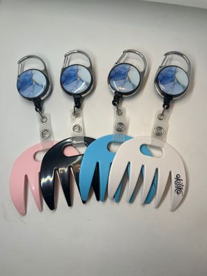 Clipper marbrés bleus