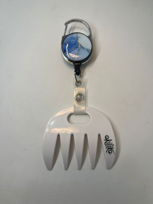 Grat-grat  blanc- Clipper marbré bleu