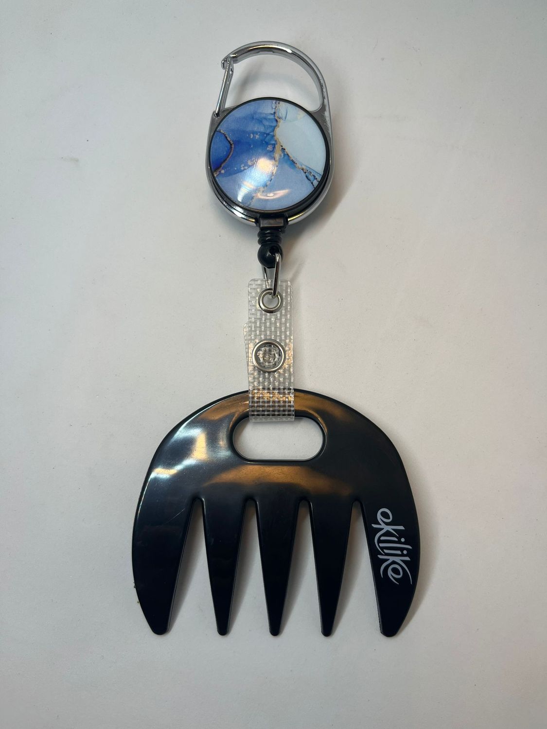 Grat-grat  noir Clipper marbré bleu