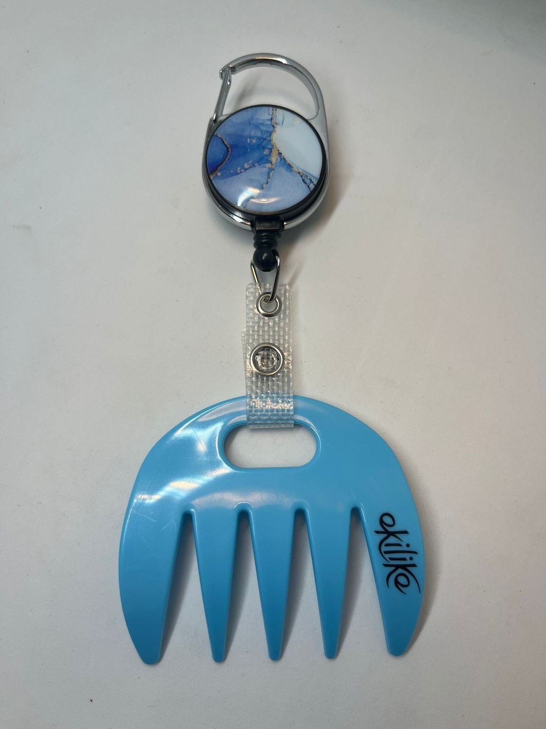 Grat-grat  bleu Clipper marbré bleu