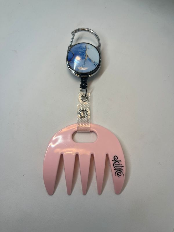 Grat-grat  rose- Clipper marbré bleu