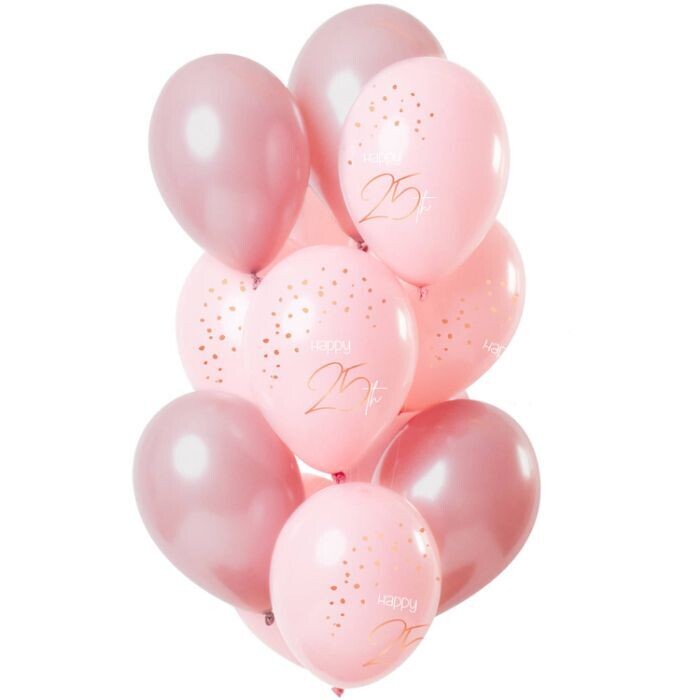 Ballonnen Lush Blush 25 jaar