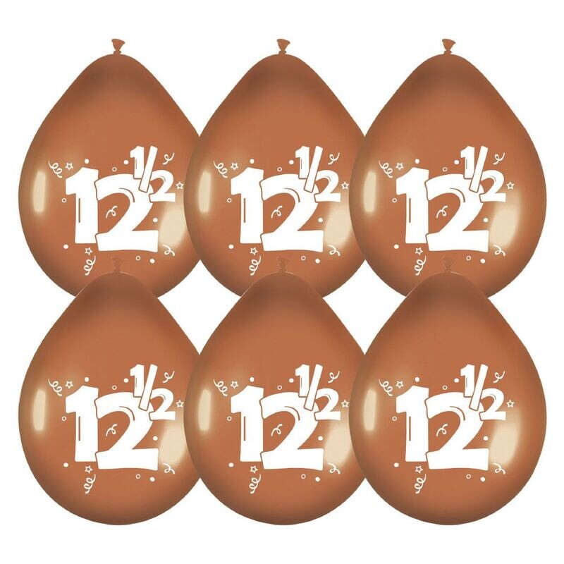 Ballonnen 12,5 Jaar Brons
