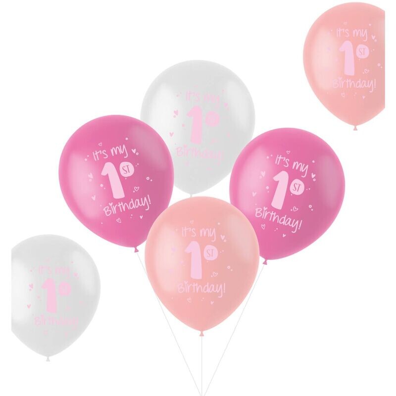 Ballonnen 'My 1st Birthday'