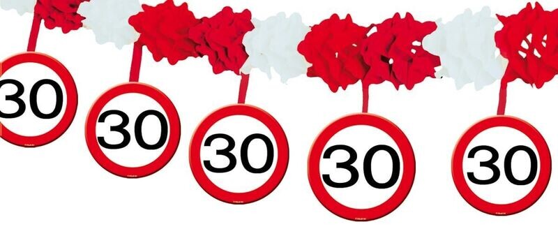 Slinger Verkeersbord 30 Jaar