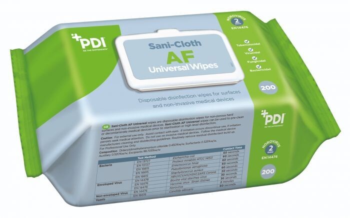 PDI SaniCloth Universal Alcohol Free Wipe Range
(Price - Ex - VAT)