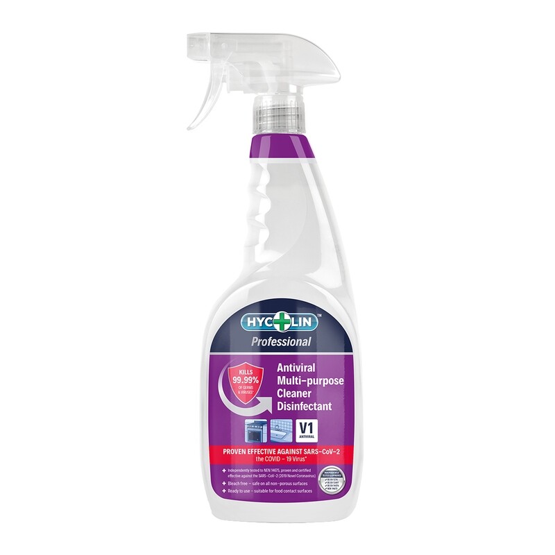 V1 Professional Antiviral Multipurpose Cleaner Disinfectant (750ml)
(Price - Ex - VAT)