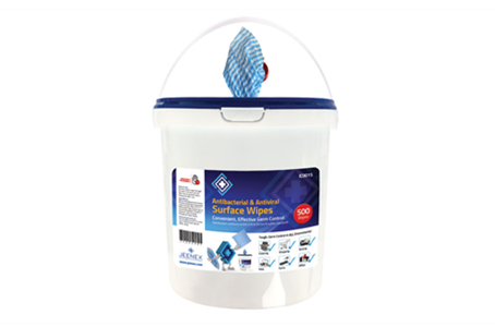Jeenex Antibacterial Surface  Wipes - 500 wipes
(Price - EX - VAT)