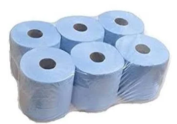 Blue Centrefeed Roll 100Meters 6pack