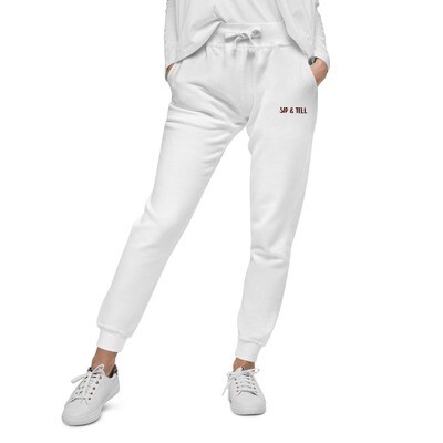 Sip &amp; Tell Fleece Sweatpants