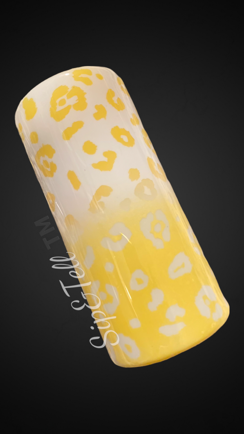 Reverse Ombré Leopard