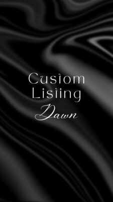 Custom Listing Dawn