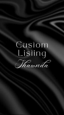 Custom Listing Shawnda