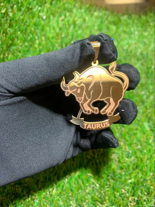 2" Zodiac Pendant