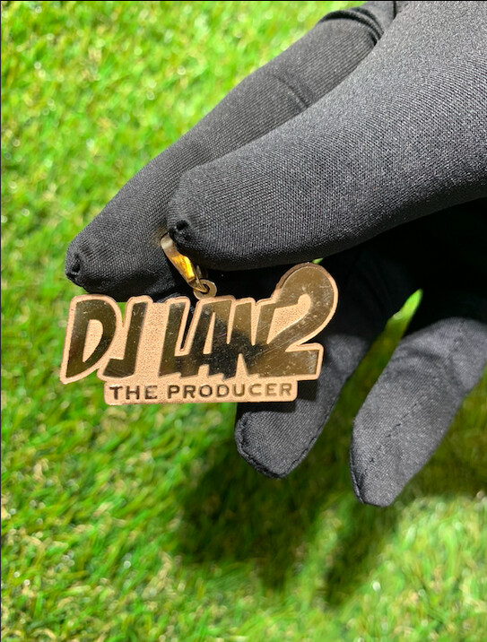 Large Custom DJ Pendant