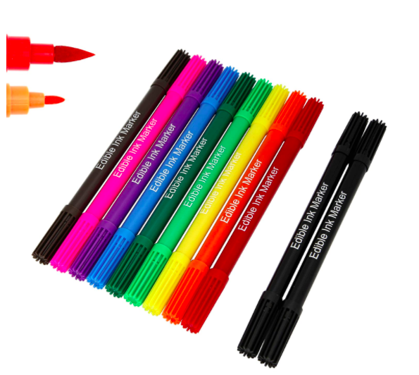 Marcadores  de tinta comestibles