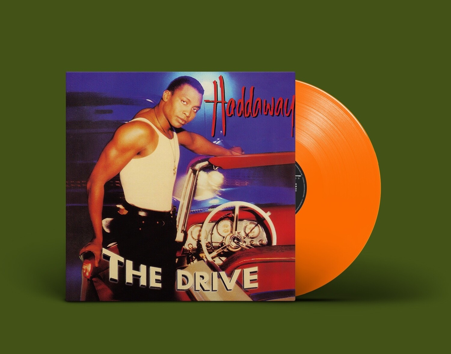 LP: Haddaway — «The Drive» (1995/2022) [Limited Orange Vinyl]