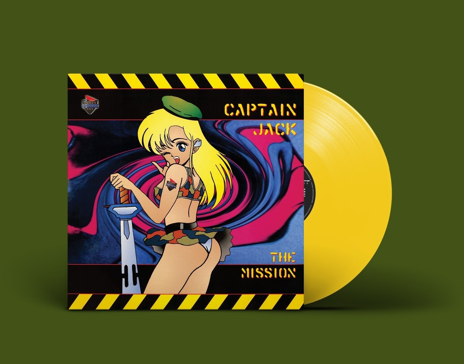 LP: Captain Jack — «The Mission» (1996/2022) [Limited Yellow Vinyl]