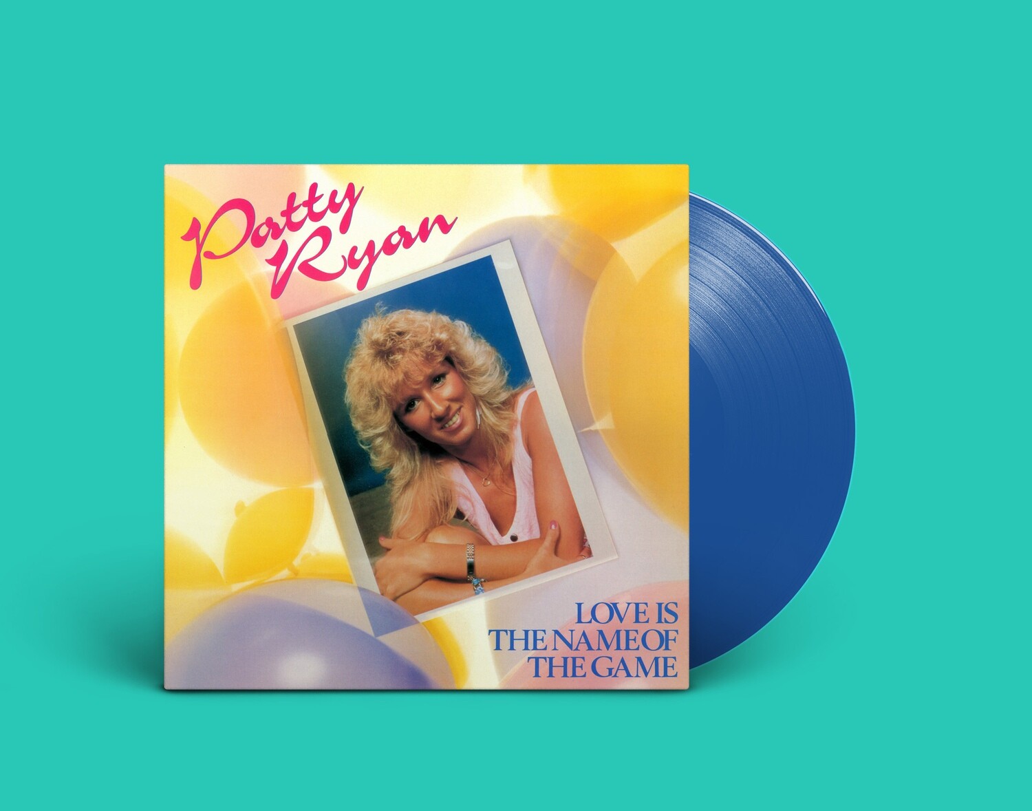 LP: Patty Ryan — «Love Is The Name Of The Game» (1987/2022) [Blue Vinyl]