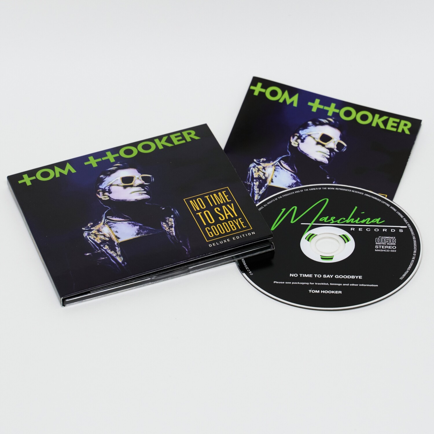 CD: Tom Hooker — «No Time To Say Goodbye» (2019)